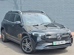 Black Used 2022 Mercedes EQB350 AMG line SUV | £24,998 (Fair price)