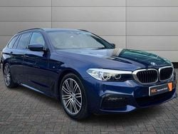 Blue Used 2020 BMW 520 M Sport Estate | £20,750 (Fair price)