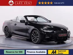 Black Used 2021 BMW 420 M Sport Cabriolet | £30,700 (A bit pricey)