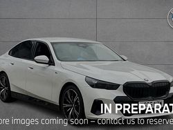 White Used 2025 BMW 520 M Sport | £44,579 (Fair price)