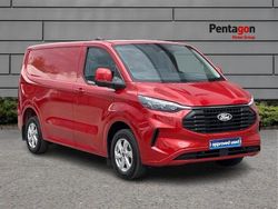 Red Used 2024 Ford Transit Custom Limited Van | £22,435 (Fair price)
