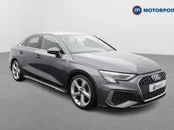 Grey Used 2021 Audi A3 S-Line Sedan | £19,649 (Fair price)