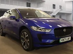 Blue Used 2021 Jaguar I-Pace SUV | £19,990 (Fair price)