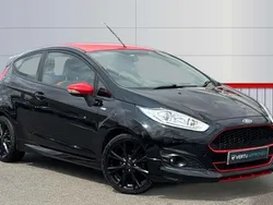 Black Used 2017 Ford Fiesta ST-Line Hatchback | £7,630 (Fair price)