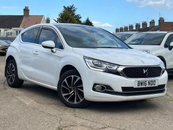 White Used 2016 DS Automobiles DS4 Elegance Hatchback | £5,688 (Fair price)