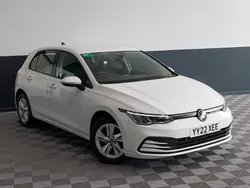White Used 2022 VW Golf VIII Life Hatchback | £17,498 (Good price)
