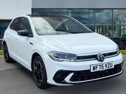 Pure white / black New 2025 VW Polo Black Edition Hatchback | £24,301 (A bit pricey)