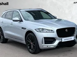 Silver Used 2019 Jaguar F-Pace R-Sport SUV | £23,358 (A bit pricey)