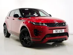 Red Used 2019 Land Rover Range Rover evoque HSE Dynamic SUV | £26,490 (A bit pricey)
