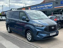 Blue Used 2024 Ford Transit Custom Limited Van | £26,995 (Fair price)