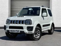 Pearl white metallic Used 2015 Suzuki Jimny SZ4 SUV | £14,999 (Expensive)