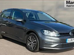 Grey Used 2018 VW Golf VII SE Hatchback | £12,295 (Fair price)