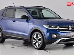 Blue Used 2023 VW T-Cross Black Edition SUV | £17,190 (Fair price)