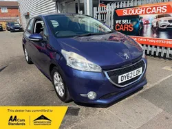 Blue Used 2012 Peugeot 208 Active Hatchback | £2,395 (Fair price)