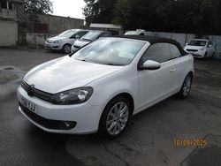 White Used 2011 VW Golf Cabriolet SE Cabriolet | £4,999 (A bit pricey)