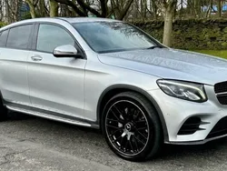 Silver Used 2016 Mercedes GLC220 AMG Line Premium Coupe | £14,650