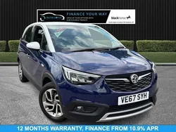 Blue Used 2018 Vauxhall Crossland X S SUV | £6,595 (Fair price)