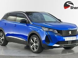 Blue Used 2022 Peugeot 3008 GT SUV | £16,449 (Fair price)