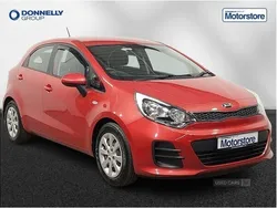 Red Used 2016 Kia Rio Hatchback | £6,885 (Fair price)
