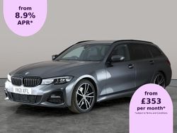 Grey Used 2021 BMW 320 M Sport Estate | £23,577 (Fair price)