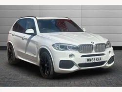 White Used 2015 BMW X5 M Sport SUV | £20,995 (Fair price)