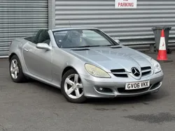 Silver Used 2006 Mercedes SLK200 Cabriolet | £2,295 (Fair price)