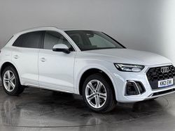 White Used 2021 Audi Q5 S-Line SUV | £26,200 (Super price)