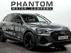 Grey Used 2022 Audi e-tron Black Edition SUV | £27,990 (Fair price)