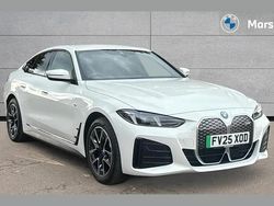 Alpine white Used 2025 BMW i4 M Sport Sedan | £35,375 (Good price)