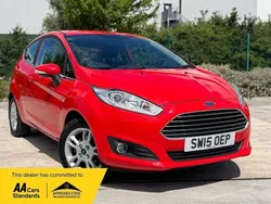 Red Used 2015 Ford Fiesta Zetec Hatchback | £6,600 (Fair price)