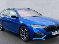 Blue Used 2023 Skoda Octavia vRS Estate | £28,490