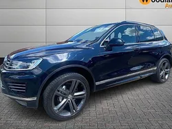 Blue Used 2017 VW Touareg R-line Plus SUV | £17,495 (Good price)