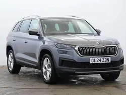 Graphite grey metallic Used 2024 Skoda Kodiaq SE L Executive SUV | £28,750 (Fair price)