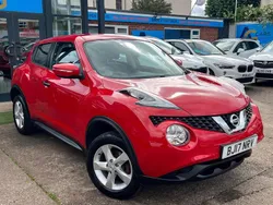 Red Used 2017 Nissan Juke Visia SUV | £6,480 (Good price)
