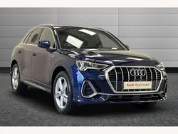 Blue Used 2021 Audi Q3 S-Line SUV | £25,750 (Fair price)