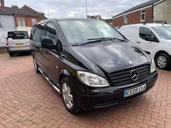 Black Used 2009 Mercedes Vito MPV | £6,995 (Expensive)