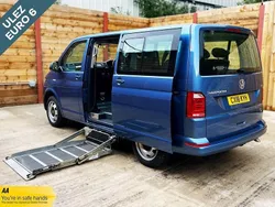 Blue Used 2018 VW T6 SE Van | £26,945 (A bit pricey)