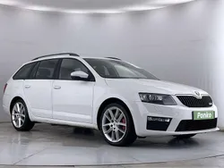 White Used 2015 Skoda Octavia vRS Estate | £11,130 (Good price)