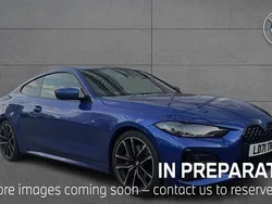 Blue Used 2021 BMW 420 M Sport Coupe | £27,911 (A bit pricey)