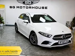White Used 2018 Mercedes A200 AMG Line Premium Hatchback | £15,495 (Fair price)