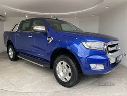 Blue Used 2016 Ford Ranger Limited Pickup | £14,595 (Fair price)