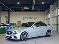 Silver Used 2019 Mercedes C300 AMG line Sedan | £18,495 (A bit pricey)