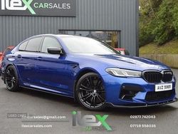Blue Used 2021 BMW M5 Competition Edition Sedan | £62,995 (A bit pricey)
