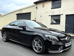 Black Used 2017 Mercedes C200 AMG Line Premium Coupe | £17,500