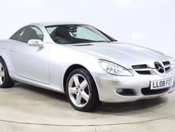 Silver Used 2008 Mercedes SLK200 Cabriolet | £5,500 (A bit pricey)