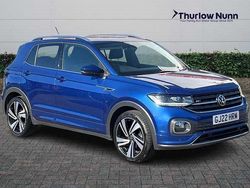 Blue Used 2022 VW T-Cross R-line SUV | £17,980 (Fair price)