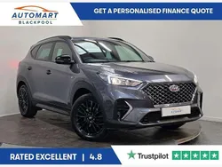 Grey Used 2020 Hyundai Tucson N Line SUV | £16,965 (Fair price)