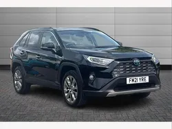 Black Used 2021 Toyota RAV4 Hybrid SUV | £27,350 (Fair price)