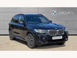 Black Used 2022 BMW X3 M Sport SUV | £32,400 (Fair price)