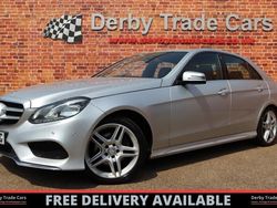 Silver Used 2013 Mercedes E220 AMG Sedan | £6,490 (Fair price)